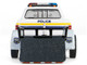 1990 Dodge Ram D250 Pickup Truck Philadelphia PA Police Department White with Stripes and Utility Trailer Hot Pursuit Hitch & Tow Series 1 1/64 Diecast Model Cars Greenlight 32315A