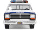 1990 Dodge Ram D250 Pickup Truck Philadelphia PA Police Department White with Stripes and Utility Trailer Hot Pursuit Hitch & Tow Series 1 1/64 Diecast Model Cars Greenlight 32315A