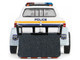 1990 Dodge Ram D250 Pickup Truck Philadelphia PA Police Department White with Stripes and Utility Trailer Hot Pursuit Hitch & Tow Series 1 1/64 Diecast Model Cars Greenlight 32315A
