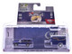 2001 Jeep Cherokee New York State Police Blue with Yellow Stripes and Small Cargo Trailer Hot Pursuit Hitch & Tow Series 1 1/64 Diecast Model Cars Greenlight 32315B