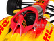 Dallara IndyCar #10 Alex Palou DHL Raced Verison Chip Ganassi Racing NTT IndyCar Series Champion 2024 1/18 Diecast Model Car Greenlight 11262