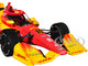 Dallara IndyCar #10 Alex Palou DHL Raced Verison Chip Ganassi Racing NTT IndyCar Series Champion 2024 1/18 Diecast Model Car Greenlight 11262