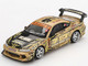 Nissan Silvia S15 RHD Right Hand Drive #1 Top Secret Gold Metallic with Black Hood D1 Grand Prix Limited Edition 1/64 Diecast Model Car Mini GT MGT00714