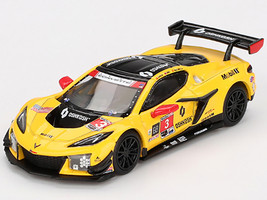 Chevrolet Corvette Z06 GT3 R #3 Antonio Garcia Daniel Juncadella Alexander Sims Corvette Racing by Pratt Miller Motorsports IMSA 24 Hours of Daytona 2024 Limited Edition 1/64 Diecast Model Car Mini GT MGT00854