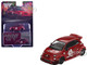 ABARTH 595 #49 LB Works x Abas Works Red Limited Edition 1/64 Diecast Model Car Mini GT MGT00963