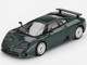 Bugatti EB110 GT Verde Scuro Dark Green Metallic Limited Edition 1/64 Diecast Model Car Mini GT MGT00968