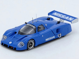 Nissan R89C Works Prototype Blue World Sports Car Championship 1989 1/64 Diecast Model Car Inno Models IN64-R89C-BL