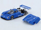 Nissan R89C Works Prototype Blue World Sports Car Championship 1989 1/64 Diecast Model Car Inno Models IN64-R89C-BL