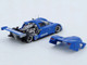 Nissan R89C Works Prototype Blue World Sports Car Championship 1989 1/64 Diecast Model Car Inno Models IN64-R89C-BL
