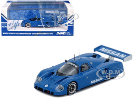 Nissan R89C Works Prototype Blue World Sports Car Championship 1989 1/64 Diecast Model Car Inno Models IN64-R89C-BL