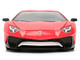 Lamborghini Aventador SV Red with Graphics and Knuckles Diecast Figure Sonic The Hedgehog Franchise Hollywood Rides Series 1/24 Diecast Model Jada 36264