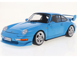 1997 Porsche 911 993 Clubsport Riviera Blue 1/18 Diecast Model Car Solido S1810101