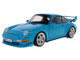 1997 Porsche 911 993 Clubsport Riviera Blue 1/18 Diecast Model Car Solido S1810101