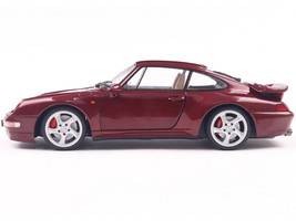 1997 Porsche 911 993 Turbo Arena Red Metallic 1/18 Diecast Model Car Solido S1810102