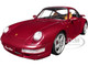 1997 Porsche 911 993 Turbo Arena Red Metallic 1/18 Diecast Model Car Solido S1810102