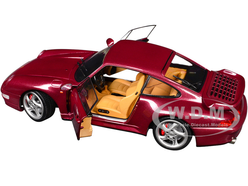 1997 Porsche 911 (993) Turbo Arena Red Metallic 1/18 Diecast Model