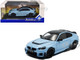 2023 BMW M2 M Performance Zandvoort Blue with Black Top 1/43 Diecast Model Car Solido S4314601