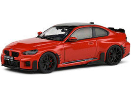 2023 BMW M2 M Performance Toronto Red Metallic with Black Top 1/43 Diecast Model Car Solido S4314602