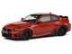 2023 BMW M2 M Performance Toronto Red Metallic with Black Top 1/43 Diecast Model Car Solido S4314602