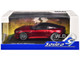 2023 Aston Martin DB12 Coupe Hyper Red Metallic with Black Top 1/43 Diecast Model Car Solido S4315701