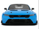 2024 Ford Mustang GTD Grabber Blue with Black Top 1/18 Model Car GT Spirit GT473