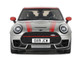 2021 Mini Clubman F54 JCW Melting Silver with Red Stripes and Top Limited Edition to 999 pieces Worldwide 1/18 Model Car Otto Mobile OT1106