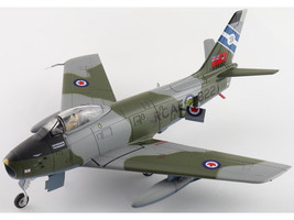 Canadair Sabre Mk 6 Fighter Aircraft 23622 430 Squadron 1950s Royal Canadian Air Force Air Power Series 1/72 Diecast Model Hobby Master HA4326