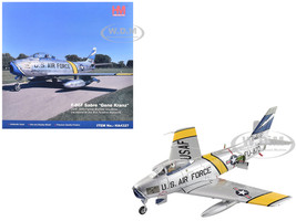 North American F 86F Sabre Fighter Aircraft 24872 Gene Kranz My Darling Marta 69th Fighter Bomber Squadron EAA Aviation Museum United States Air Force Air Power Series 1/72 Diecast Model Hobby Master HA4327