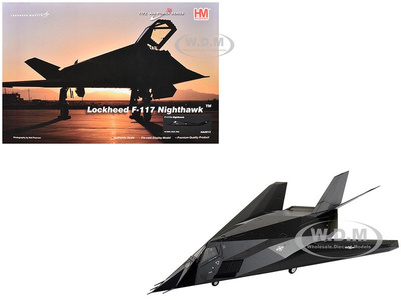 Lockheed F 117A Nighthawk Stealth Aircraft 84 0809 2022 United States Air Force Air Power Series 1/72 Diecast Model Hobby Master HA5813