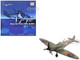 Supermarine Spitfire Mk 1a Fighter Aircraft J P9374 Dunkirk British Royal Air Force Air Power Series 1/48 Diecast Model Hobby Master HA7817