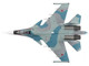 Sukhoi Su 30SM Flanker C Fighter Aircraft Red 57 RF 61768 2018 Russian Air Force Air Power Series 1/72 Diecast Model Hobby Master HA9512