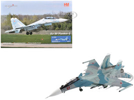 Sukhoi Su 30SM Flanker C Fighter Aircraft Red 57 RF 61768 2018 Russian Air Force Air Power Series 1/72 Diecast Model Hobby Master HA9512