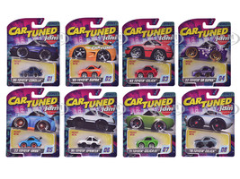 JDM Tuners Series 1 Set of 8 Pieces Diecast Model Cars CarTuned 558675