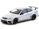Mercedes Benz C 63 AMG Coupe Black Series Silver Metallic Global64 Series 1/64 Diecast Model Tarmac Works T64G-009-SL