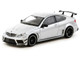 Mercedes Benz C 63 AMG Coupe Black Series Silver Metallic Global64 Series 1/64 Diecast Model Tarmac Works T64G-009-SL