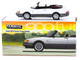 Saab 900 Turbo Convertible White and Gray Global64 Series 1/64 Diecast Model Tarmac Works T64G-067-WH