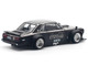 Skyline GT R V8 Drift Hakosuka RHD Right Hand Drive Coca Cola Zero Dark Chrome and Black 1/64 Diecast Model Car Pop Race PR640144