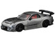 Mazda RX 7 RE Amemiya RHD Right Hand Drive Silver Metallic with Carbon Hood Japan Minicar a Gogo Exclusive 1/64 Diecast Model Car Pop Race PR640275