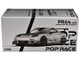 Mazda RX 7 RE Amemiya RHD Right Hand Drive Silver Metallic with Carbon Hood Japan Minicar a Gogo Exclusive 1/64 Diecast Model Car Pop Race PR640275