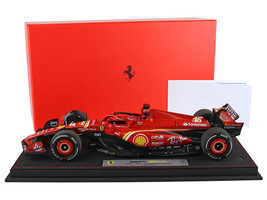 Ferrari SF 24 #16 Charles Leclerc 2nd Place Formula One F1 Australian GP 2024 Limited Edition to 140 pieces Worldwide 1/18 Diecast Model Car BBR BBR241816DIE