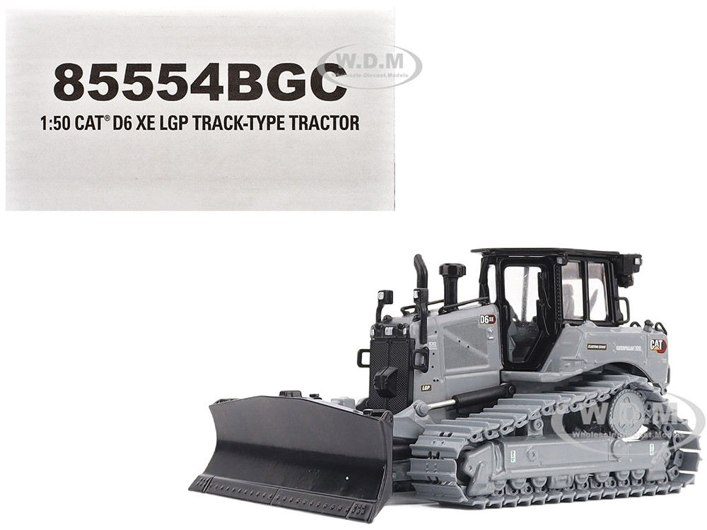 CAT Caterpillar D6 LGP VPAT Track Type Tractor with Operator Gray