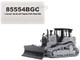 CAT Caterpillar D6 LGP VPAT Track Type Tractor with Operator Gray Centennial Series 1/50 Diecast Model Diecast Masters 85554BGC