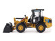 CAT Caterpillar 906 Electric Compact Wheel Loader Yellow with Operator High Line Series 1/50 Diecast Model Diecast Masters 85772