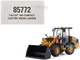 CAT Caterpillar 906 Electric Compact Wheel Loader Yellow with Operator High Line Series 1/50 Diecast Model Diecast Masters 85772