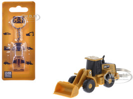 CAT Caterpillar 950M Wheel Loader Keychain Yellow Diecast Model Diecast Masters 85986