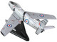 North American CAC CA-27 Sabre Fighter Aircraft Royal Australian Air Force 1/110 Diecast Model Airplane Postage Stamp PS5361-5