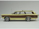 1967 Ford Country Squire Wagon Springtime Yellow with Woodgrain Sides Limited Edition to 200 pieces Worldwide 1/43 Model Car Goldvarg Collection GC-047B