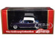 1960 Mercury Park Lane 4 Door Sedan Marine Blue Metallic with White Top and Blue Interior Limited Edition to 200 pieces Worldwide 1/43 Model Car Goldvarg Collection GC-084A