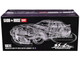 Nissan Skyline GT R R33 Active Carbon R V2 RHD Right Hand Drive Purple Carbon Designed by Jun Imai Kaido House Special 1/64 Diecast Model Car Mini GT KHMG163