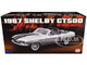 1967 Shelby GT500 Pro Touring Convertible Gun Metal Gray Metallic with Black Stripes Limited Edition to 312 pieces Worldwide 1/18 Diecast Model Car ACME A1801884
